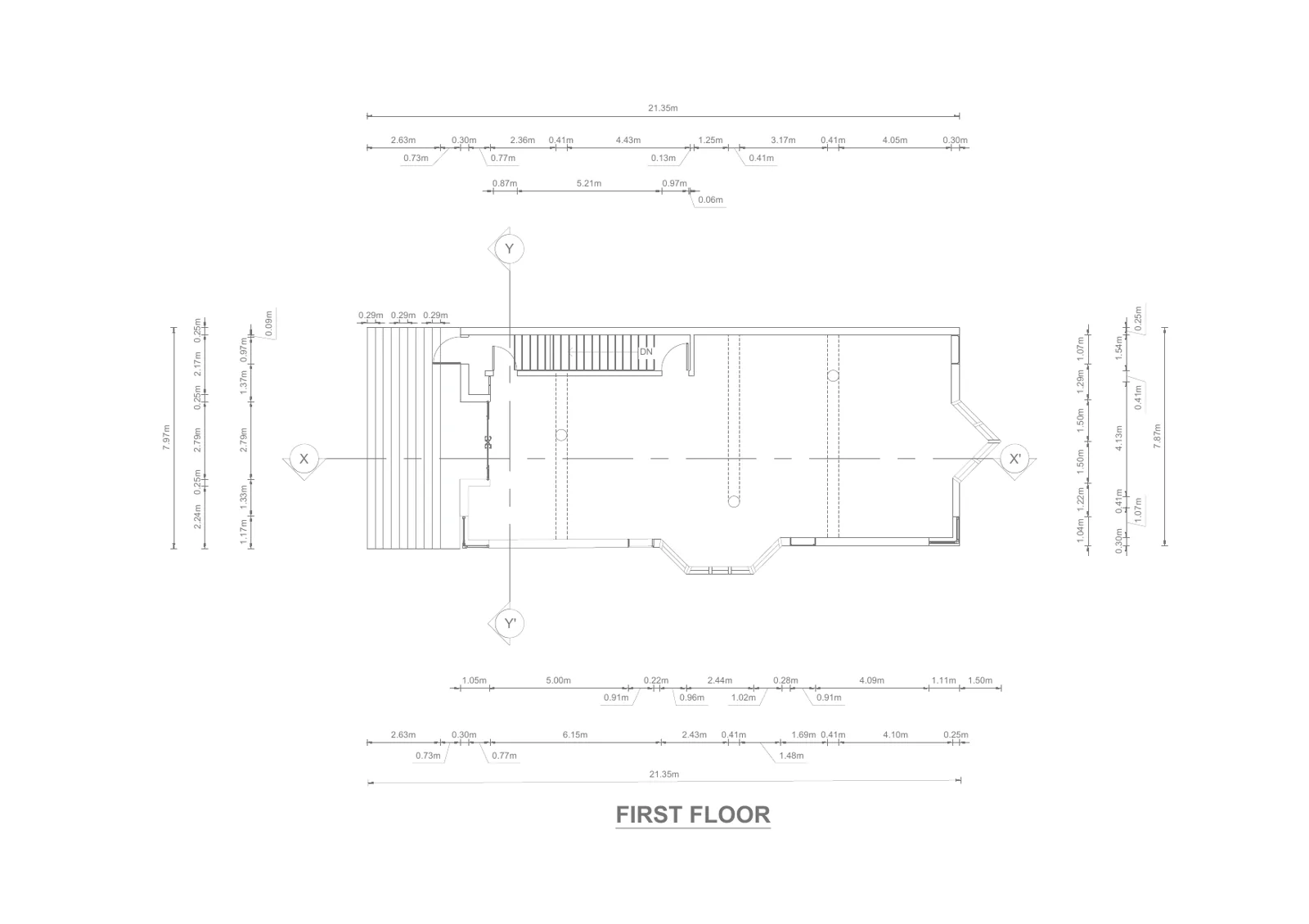 Upper floor plan
