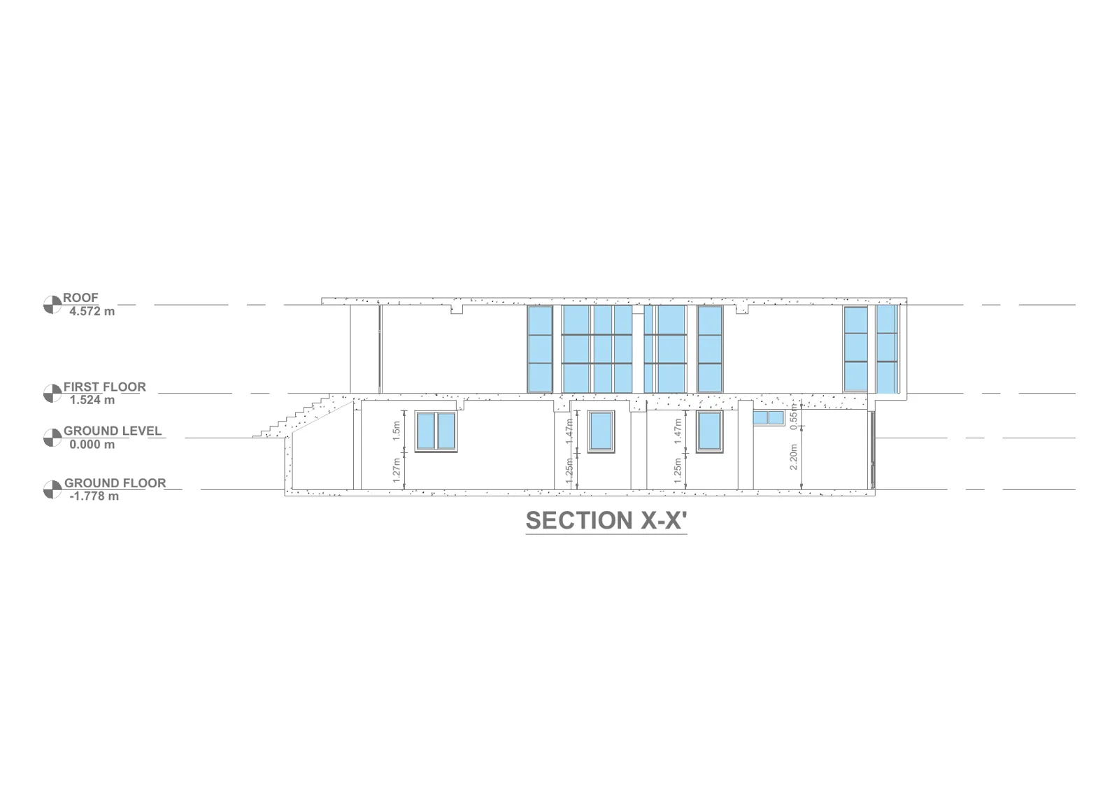 Section X-X